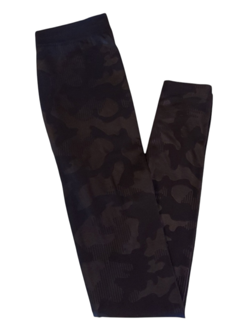 Pink Republic NWOT Camo Leggings Black Indie Sleaze Streetwear Athleisure XL - Picture 3 of 5